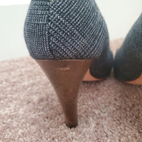 Plenty by Tracy Reese (Anthropologie) Rebecca Plaid Career Heels, Size 6.5 (37) - Picture 9 of 9